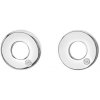 Hot Diamonds Minimalistické strieborné náušnice s diamantmi Diamond Amulets DE709
