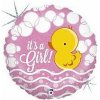 Fóliový balónik Kačička Holka Kruh 46cm