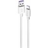 ColorWay kábel USB Type-C (Fast Charging) 5.0A 1m, biely CW-CBUC019-WH