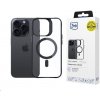 3mk ochranné púzdro Satin Armor MagCase pre Apple iPhone 14 Pro Max, čierna