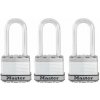 Visiaci zámok Master Lock Set 3 ks titánových visiacich zámkov M1EURTRILH Master Lock Excell 45mm (M1EURTRILH)