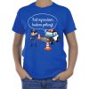 Fajntričko Kids Detské tričko - Keď vyrastiem, budem policajt, Farba kráľovská modrá, Strih/ Variant UNISEX