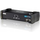 Aten CS-1762A 2-Port DVI USB 2.0 KVMP Switch, 2x DVI-D Cables, 2-port Hub, Audio