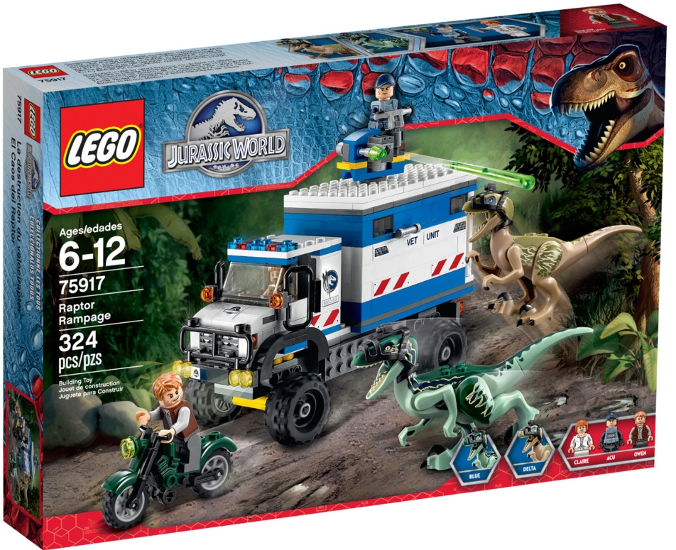 LEGO® Jurassic World 75917 Běsnění raptorů od 299 € - Heureka.sk
