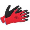 MANOS Gloves black/red (12 pcs) - Výber veľkosti L 9 0279100030