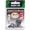 Saenger Karabinka s obratlíkom Scandi Pro Wirbel veľ.4 31 mm 6 ks