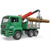 Bruder: MAN prepravník dreva - 49 cm