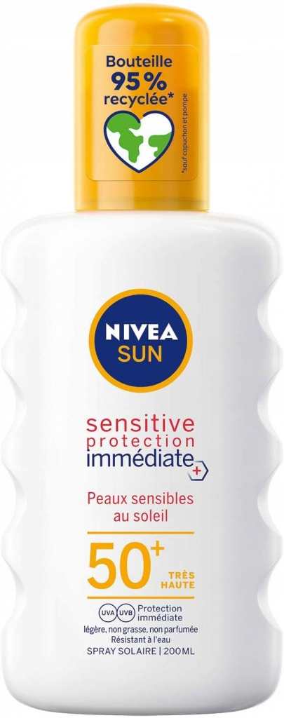 Nivea Sun Protect & Moisture mlieko na opaľovanie SPF50+ 200 ml