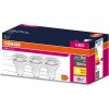 Osram Sada LED žiaroviek reflektor, 4,3 W, 350 lm, teplá biela, GU10, 3 ks