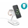 Epico 3 v 1 nabíjací stojanček Made for MagSafe s adaptérom v balení – biely 9915111100044