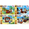 Stavebnica alleBlox Pirát 55-66ks/4druhy -