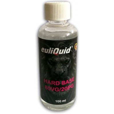 Euliquid Báza Hard PG20/80VG 0mg 100ml 1ks