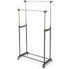 Pojazdný dvojitý stojan na oblečenie s nastaviteľnou výškou Compactor Cleano