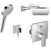 Hansgrohe set 21 - Sprchový systém pod omietku s pákovou batériou, komplet, chróm