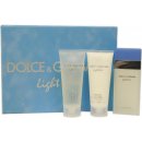 Dolce & Gabbana Light Blue Woman EDT 100 ml + sprchový gél 100 ml + telové mlieko 100 ml darčeková sada