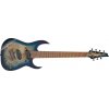 Ibanez RGMS7PB Cosmic Blue Sunburst