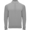 Športová mikina HALF ZIP s potlačou v cene Farba: svetlo sivá, Veľkosť: 12 rokov