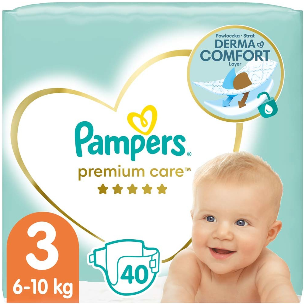 Pampers Premium Care 3 40 ks