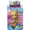 Jerry Fabrics bavlna obliečky Groot I am Groot 140x200 70x90