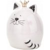 POKLADNIČKA MAČKA 13x11 CM KERAMICKÁ PRE DETI A DOSPELÝCH OTVÁRACIA DARČEKOVÁ