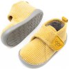 Igor Shoes DETSKÉ BAREFOOT PAPUČE IGOR SHOES HOMIE - AMARILLO Veľkosť: 25, Vnútorná dĺžka topánky v cm: 16.1, Vnútorná šírka topánky v cm: 6.7