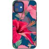 Picasee silikónový čierny obal pre Apple iPhone 12 mini - Hibiscus