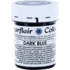 Sugarflair Barva do čokolády na bázi kakaového másla Dark Blue C307 dortis 35 g