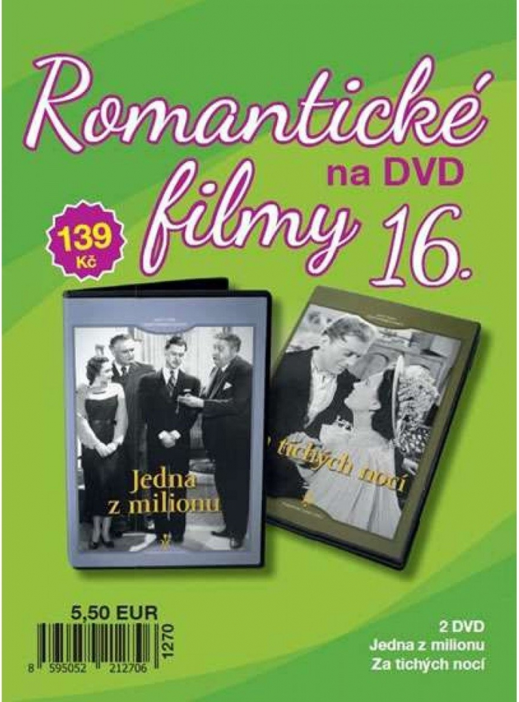 Romantické filmy 16 - 2 DVD