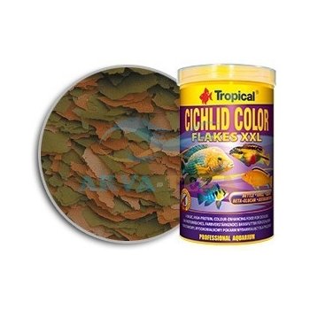 Tropical Cichlid Color Flakes XXL 1 l 160 g od 11 81 Heureka.sk