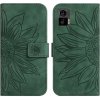 VSETKONAMOBIL 54090 ART SUNFLOWER Peňaženkové puzdro s remienkom Motorola Edge 30 Neo zelený