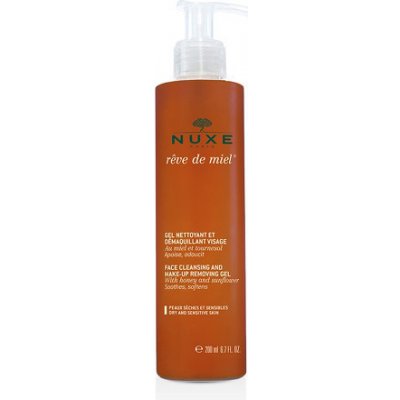Nuxe Reve de Miel Facial Cleansing and Make-Up Removing Gel - Šetrný čistiaci a odličovací gel 200 ml