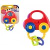 Teddies Chrastítko Auto se zvukem světlem