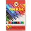 Pastelky KOH-I-NOOR Progresso, sada 24 ks