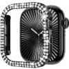Glitter diamond bumper kryt pre Apple Watch 10 (42 mm) Farva: Čierna