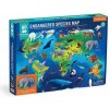 Mudpuppy Puzzle Ohrožené druhy zvířat celého světa 80 dílků