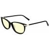 GUNNAR kancelárske/herné okuliare INGRID ONYX jantárové sklá BLF 65 GUNNAR focus