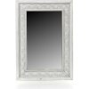 Zrkadlo v drevenom ráme 60x84,5cm - sivé