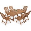 Focus Garden Focus AKADIA DINING 200SR 6+1 záhradné sedacia súprava, akáciové drevo 000508, NOVINKA
