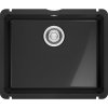Franke Glacier KXK 110-51, 545x454 mm, Keramický drez, Onyx 126.0735.186