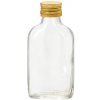 HOME Sklenená fľaša PLOSKAČKA 100ml