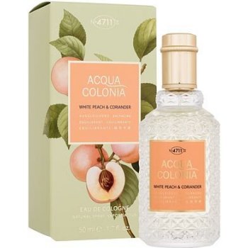 4711 Acqua Colonia White Peach & Coriander kolínska voda unisex 50 ml
