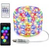 Interlook ASF-RGB-5M | LED pásik WS2812B RGBIC 5m | Neón, svetelná reťaz | IR diaľkové ovládanie, Bluetooth, IP65, USB