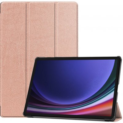 Techsuit Foldpro ochranné puzdro pre Samsung Galaxy Tab S9 Plus S9 FE Plus KF2317027 Ružové zlatá