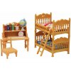 Doplnky k figúrkam Sylvanian Families set - detská izba s poschodovou posteľou (5054131053386)
