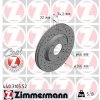 ZIMMERMANN Brzdový kotúč 440.3105.52