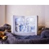 Dekorácia MagicHome Vianoce, Betlehem v knihe, 3 LED, 3xAA, interiér, 27,50x12x19 cm