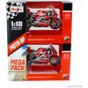 Maisto Ducati Set 2x Desmosedici Gp23 Team Lenovo N 1 World Champion Motogp Season 2023 Francesco Bagnaia + N 23 Motogp Season 2023 Enea Bastianini 1:18 Red