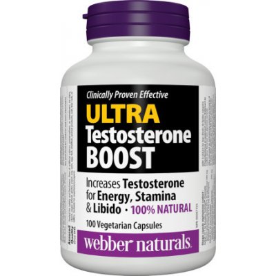 Webber Naturals Testosteron BOOST ULTRA 575mg 100 veg. tabliet