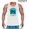 Pánske tielko RANGER® - motív Poľovníci 03 3XL Modrá