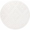 Okrúhly terasový koberec SANTORINI - 454 krémový Priemer koberca: 200cm